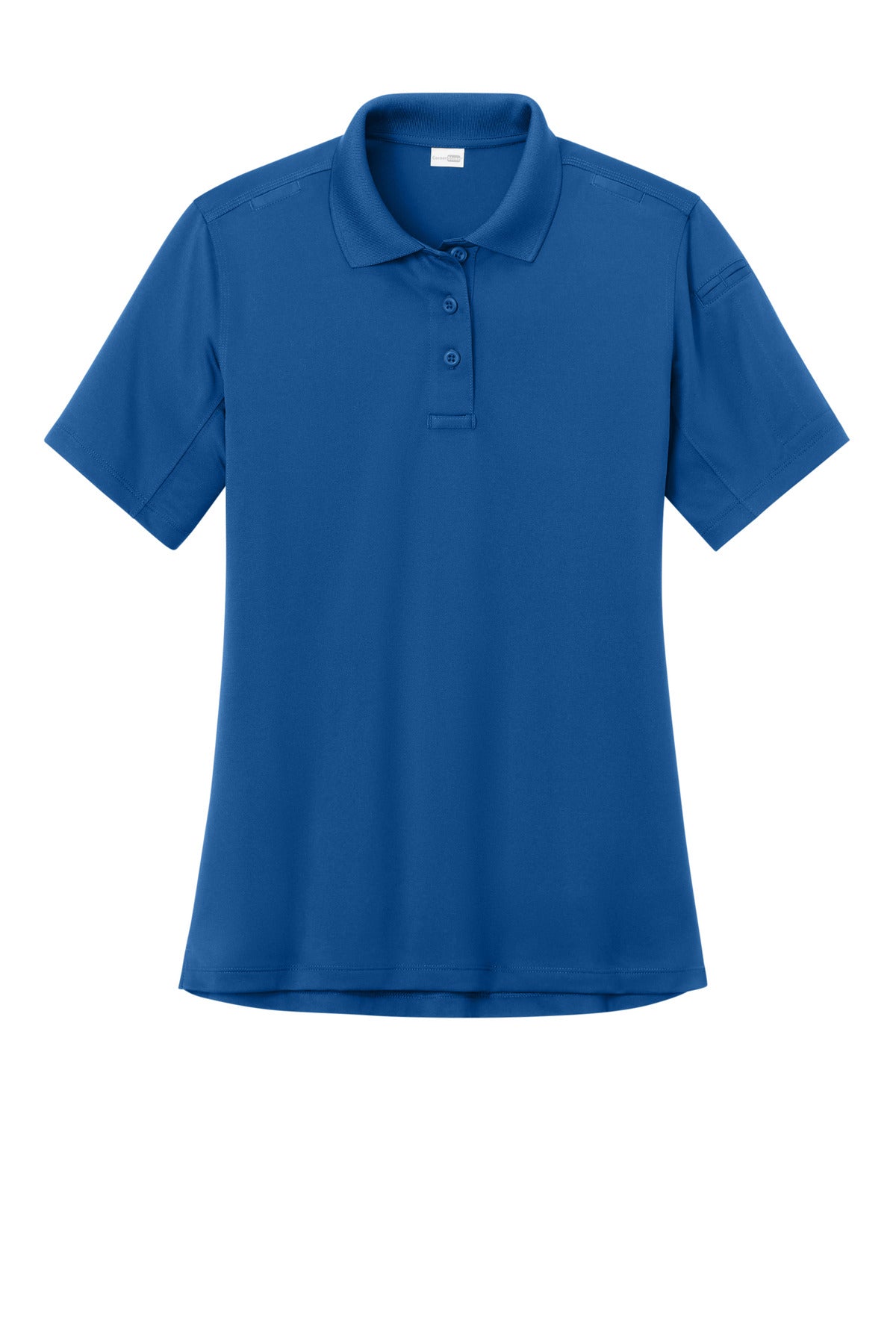 CornerStone Women's Workwear Pro Tactical Polo - Royal - flat front