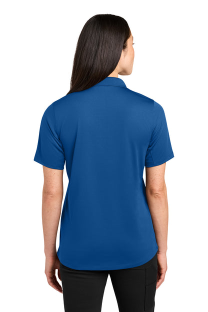 CornerStone Women's Workwear Pro Tactical Polo - Royal - back