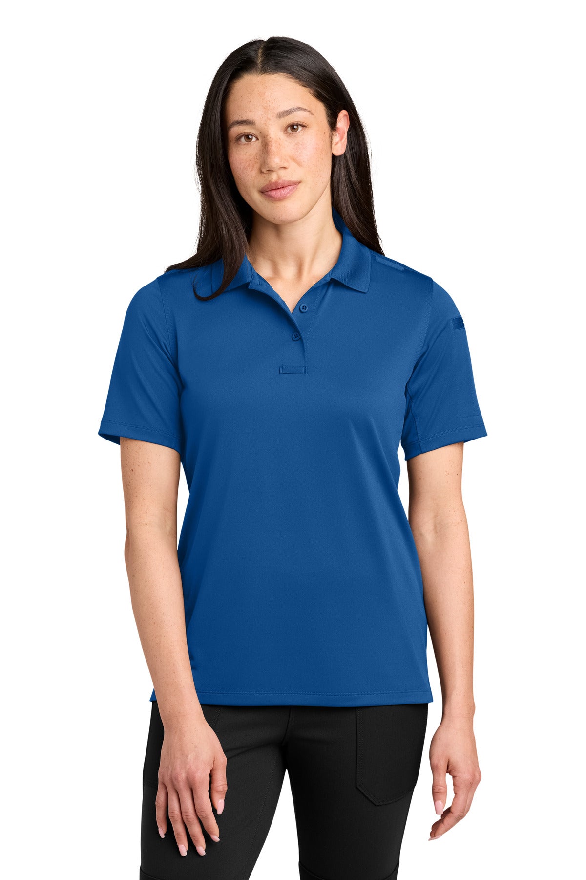 CornerStone Women's Workwear Pro Tactical Polo - Royal - front