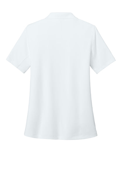 CornerStone Women's Workwear Pro Tactical Polo - White - flat back