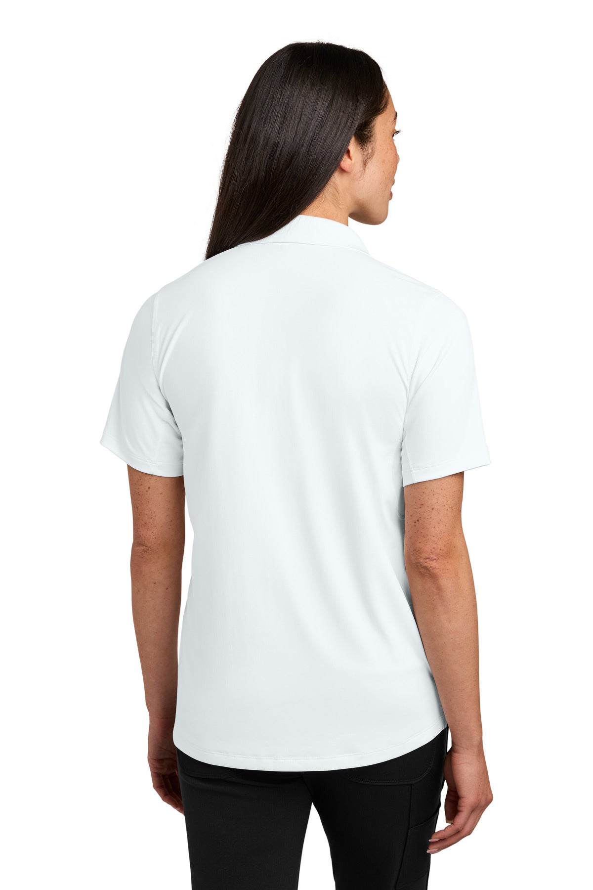 CornerStone Women's Workwear Pro Tactical Polo - White - back