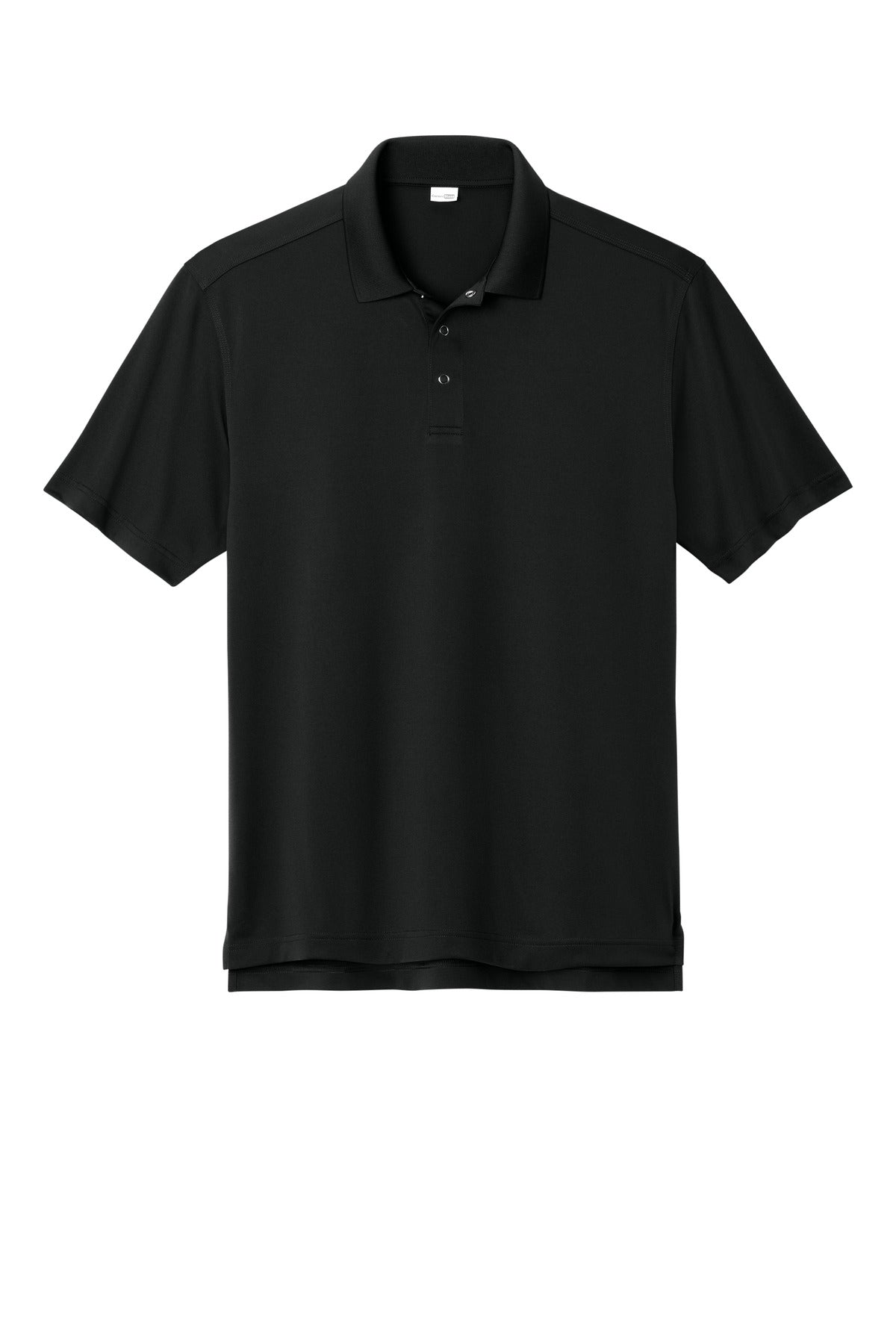 CornerStone Workwear Pro Gripper Polo - Black - flat front