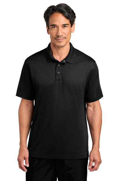 CornerStone Workwear Pro Gripper Polo - Black - front