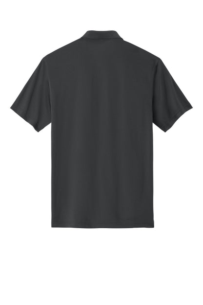 CornerStone Workwear Pro Gripper Polo - Echo Steel - flat back