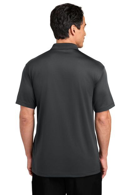 CornerStone Workwear Pro Gripper Polo - Echo Steel - back