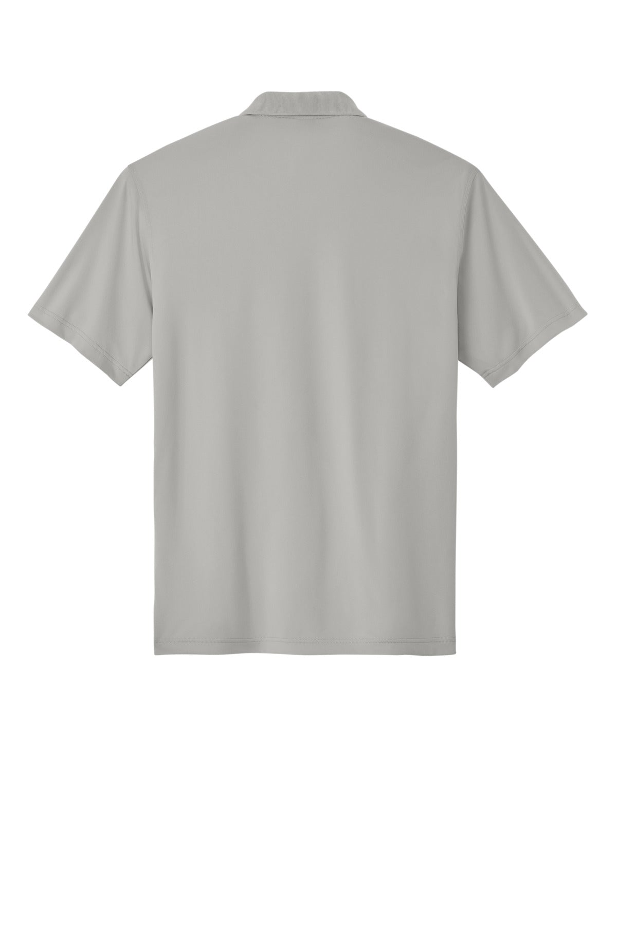 CornerStone Workwear Pro Gripper Polo - Light Grey - flat back