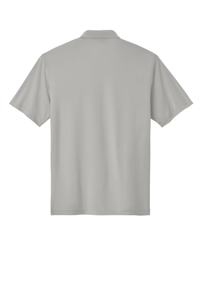 CornerStone Workwear Pro Gripper Polo - Light Grey - flat back