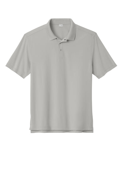 CornerStone Workwear Pro Gripper Polo - Light Grey - flat front