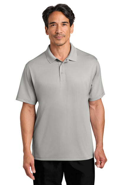 CornerStone Workwear Pro Gripper Polo - Light Grey - front