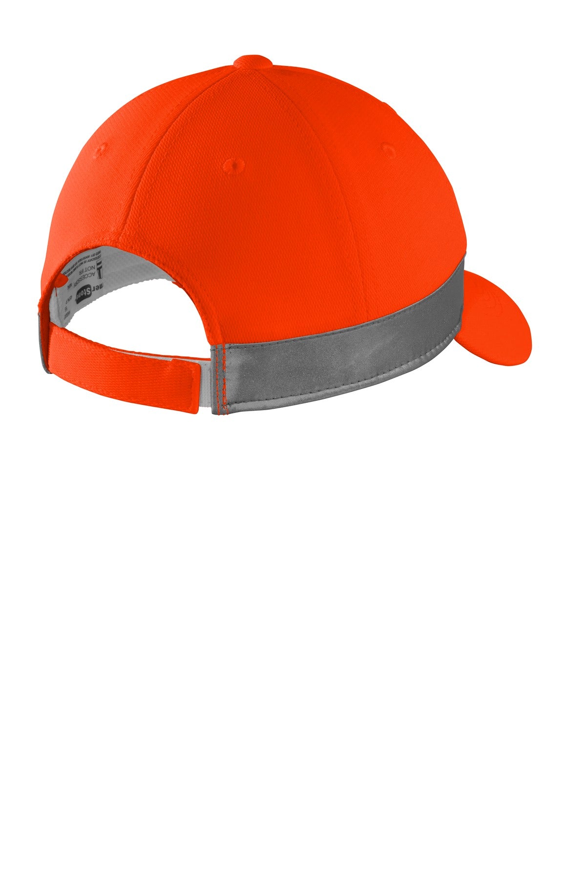 CornerStone ANSI 107 Safety Cap - Safety Orange - flat back