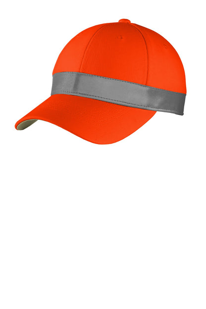 CornerStone ANSI 107 Safety Cap - Safety Orange - front