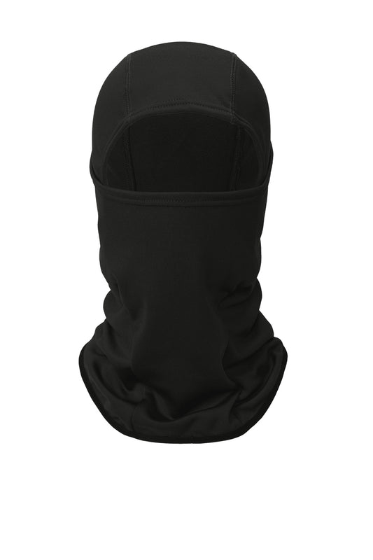 CornerStone Smooth Fleece Face Mask - Black - front