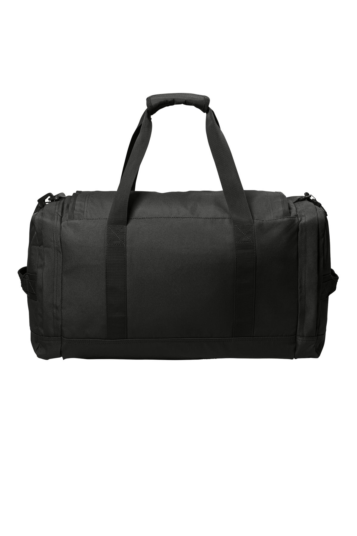 CornerStone Tactical Duffel - Black - flat back