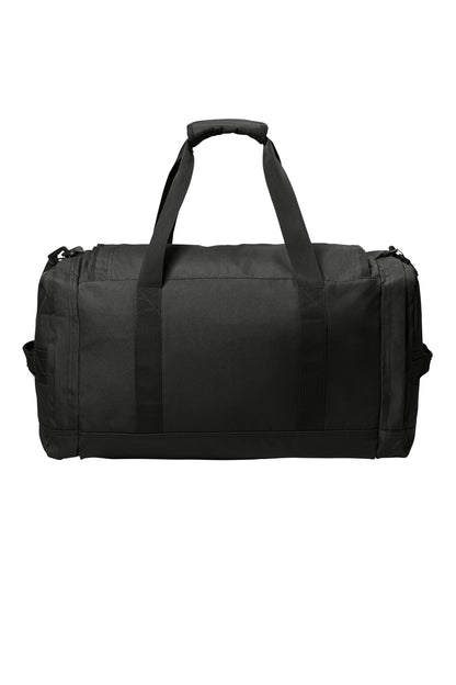 CornerStone Tactical Duffel - Black - flat back