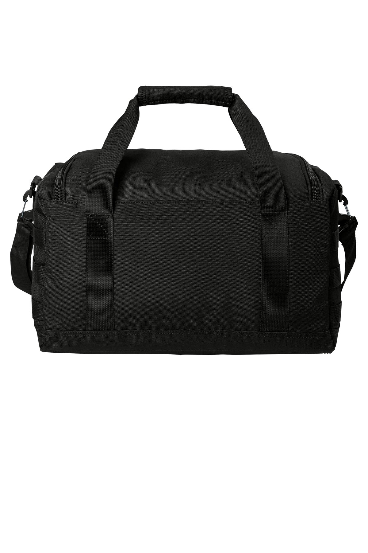 CornerStone Tactical Gear Bag - Black - flat back