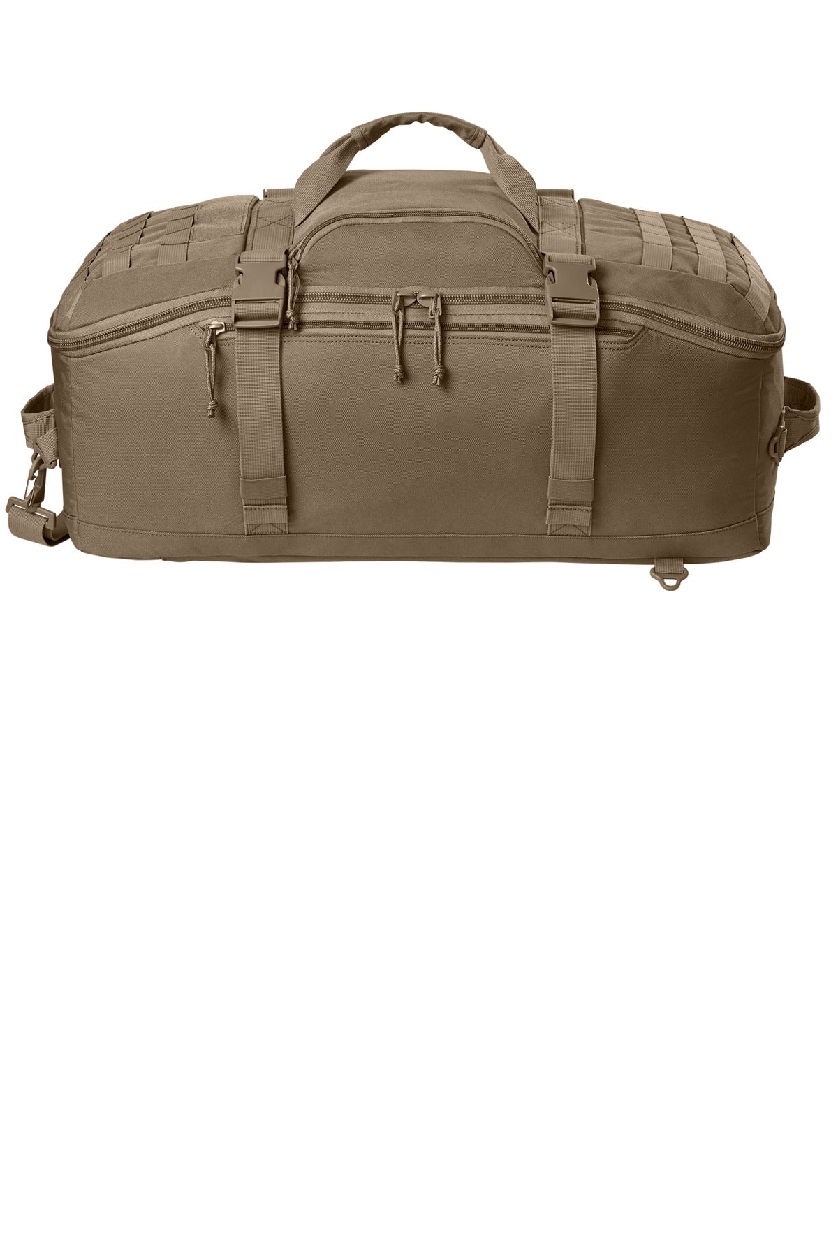 CornerStone Tactical Barrel Duffel - Coyote Brown - front