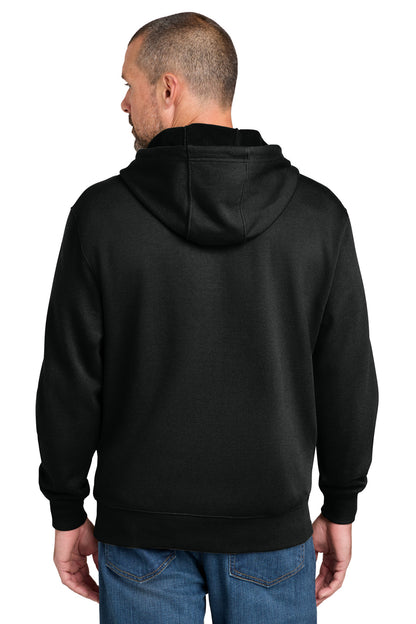 CornerStone Tough Fleece Pullover Hoodie - Black - back