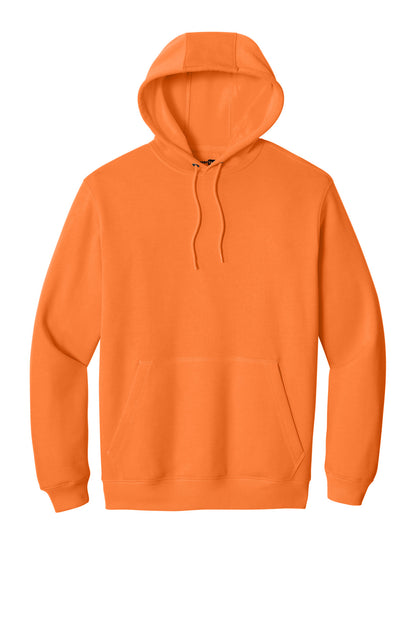 CornerStone Tough Fleece Pullover Hoodie - Bright Orange - flat front