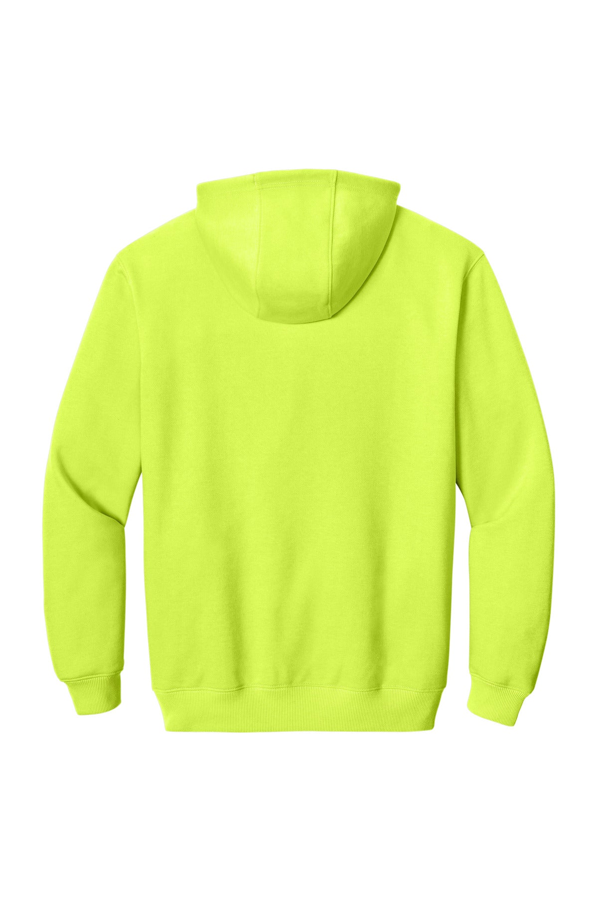 CornerStone Tough Fleece Pullover Hoodie - Bright Yellow - flat back
