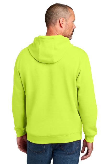 CornerStone Tough Fleece Pullover Hoodie - Bright Yellow - back