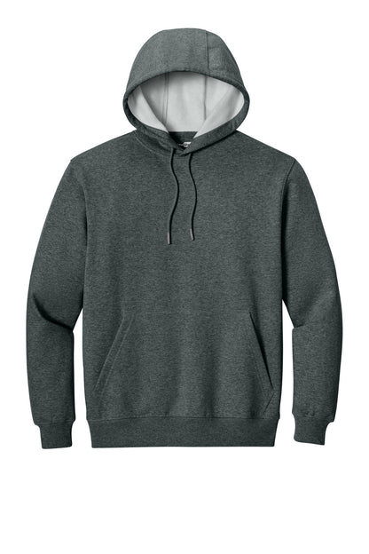 CornerStone Tough Fleece Pullover Hoodie - Charcoal Heather - flat front