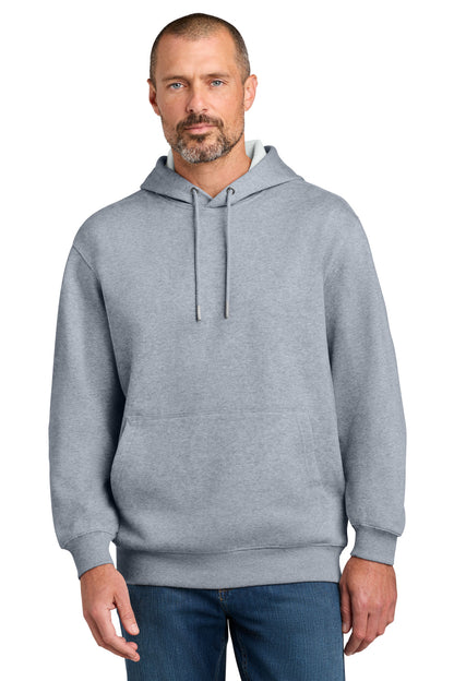 CornerStone Tough Fleece Pullover Hoodie - Heather Grey - front