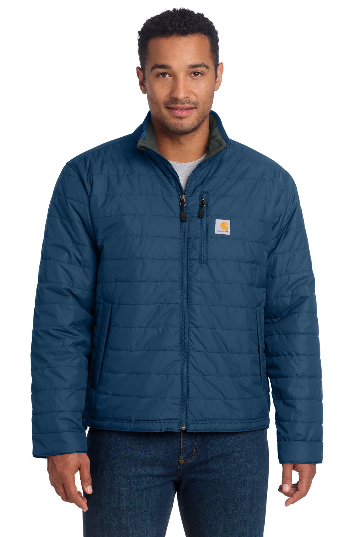 Carhartt Gilliam Jacket - Dark Blue - front