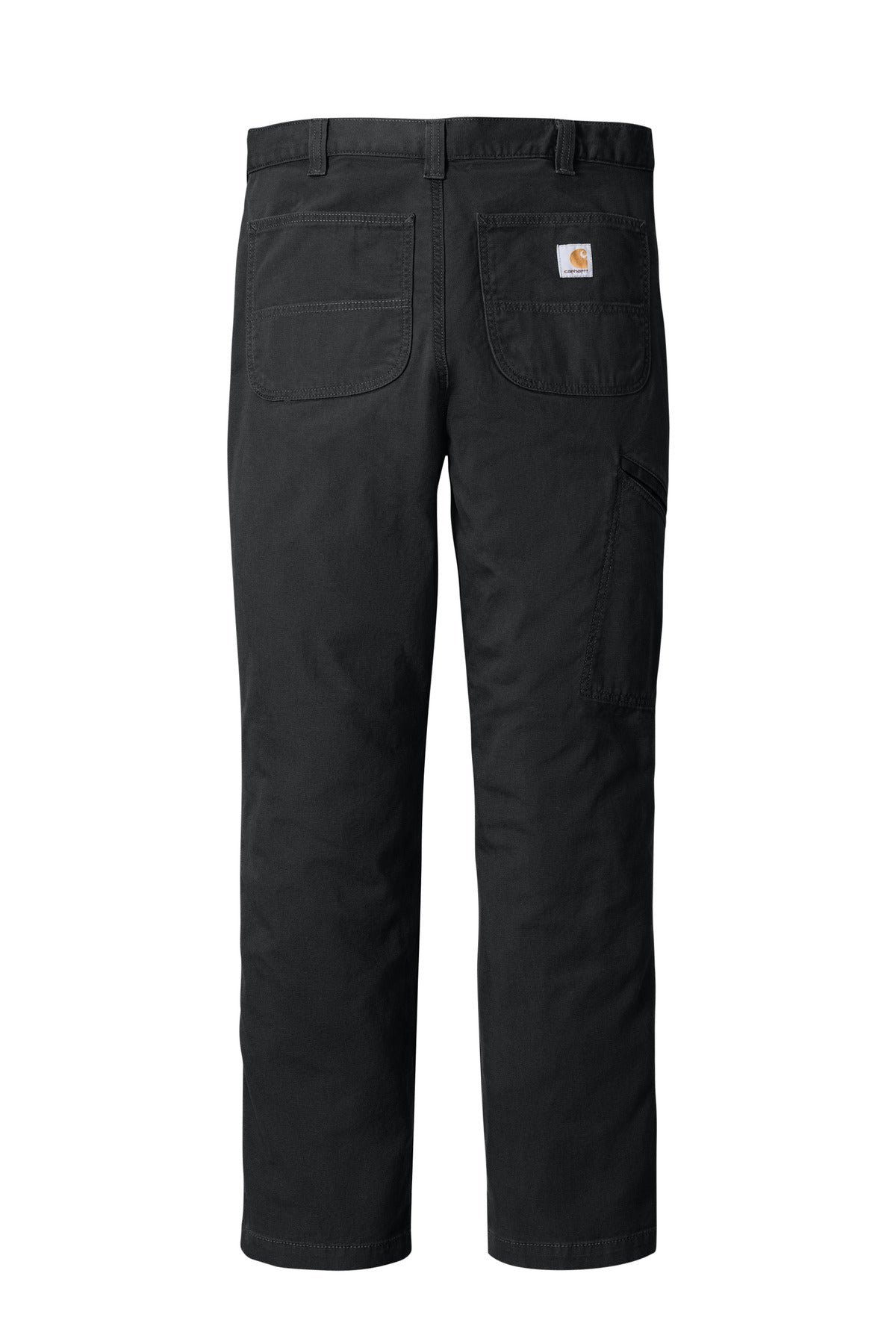 Carhartt Rugged Flex Rigby Pant - Black - flat back