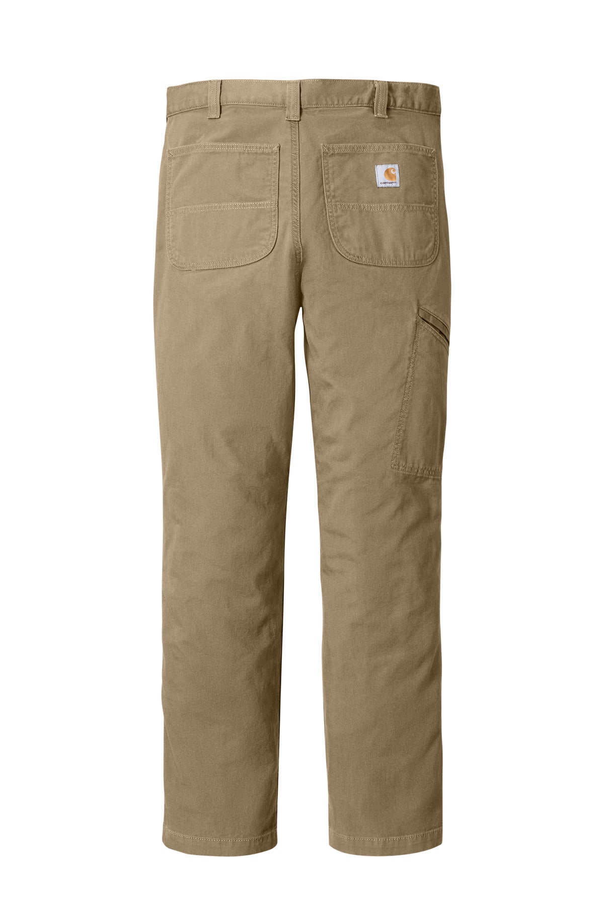 Carhartt Rugged Flex Rigby Pant - Dark Khaki - flat back