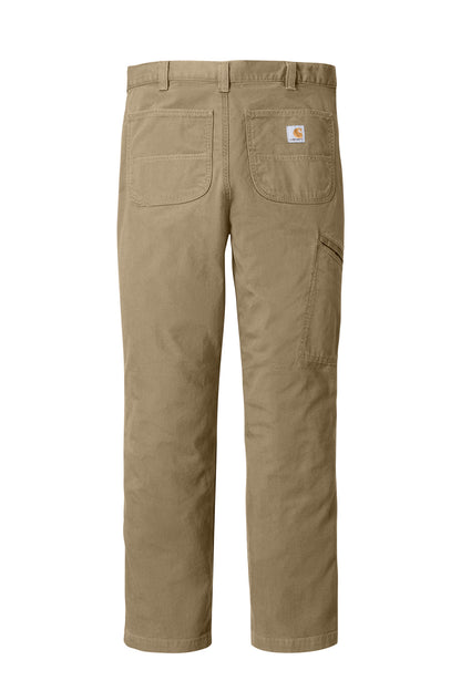 Carhartt Rugged Flex Rigby Pant - Dark Khaki - flat back