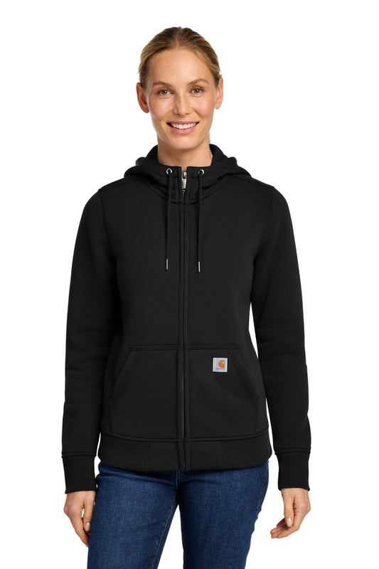 Carhartt Women's Clarksburg Full-Zip Hoodie - Black - front