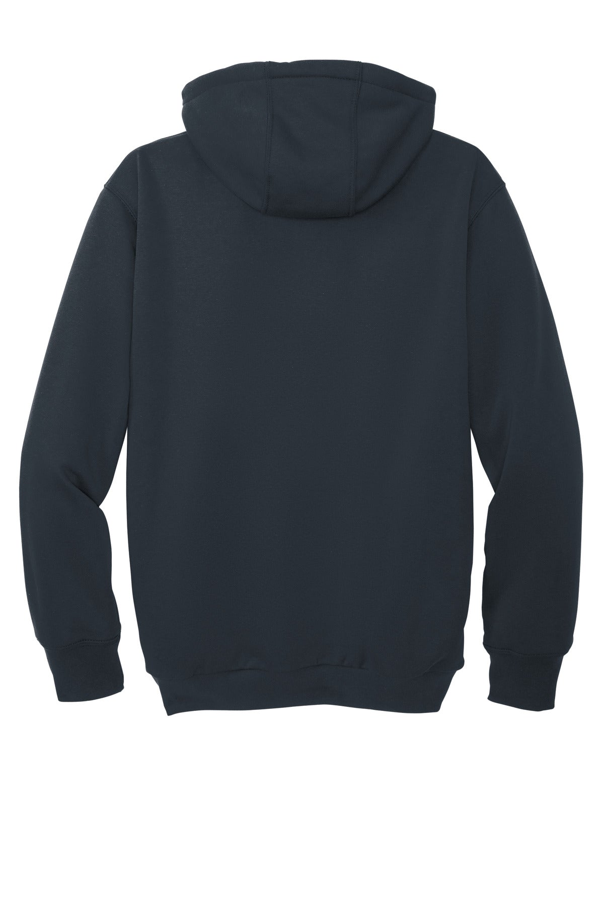 Carhartt Midweight Thermal-Lined Full-Zip Sweatshirt - New Navy - flat back