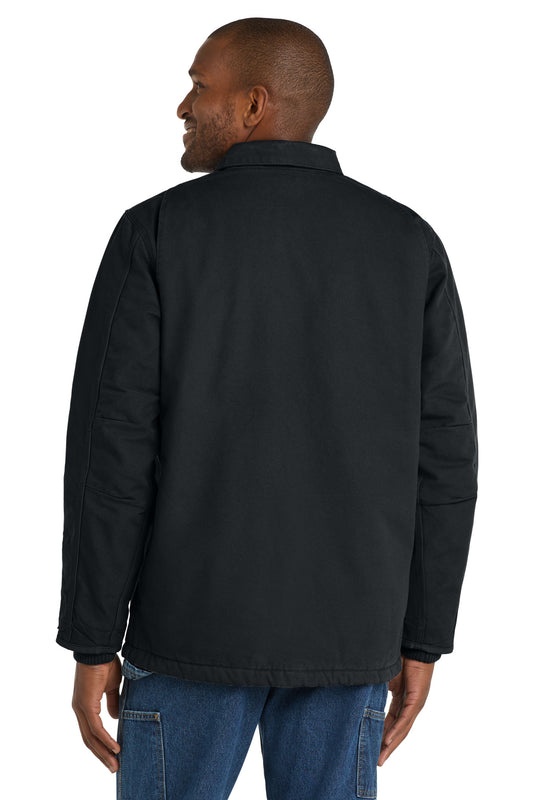 Carhartt Sherpa-Lined Coat - Black - back