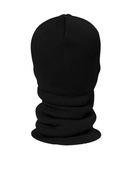 Carhartt Knit Insulated Face Mask - Black - flat back