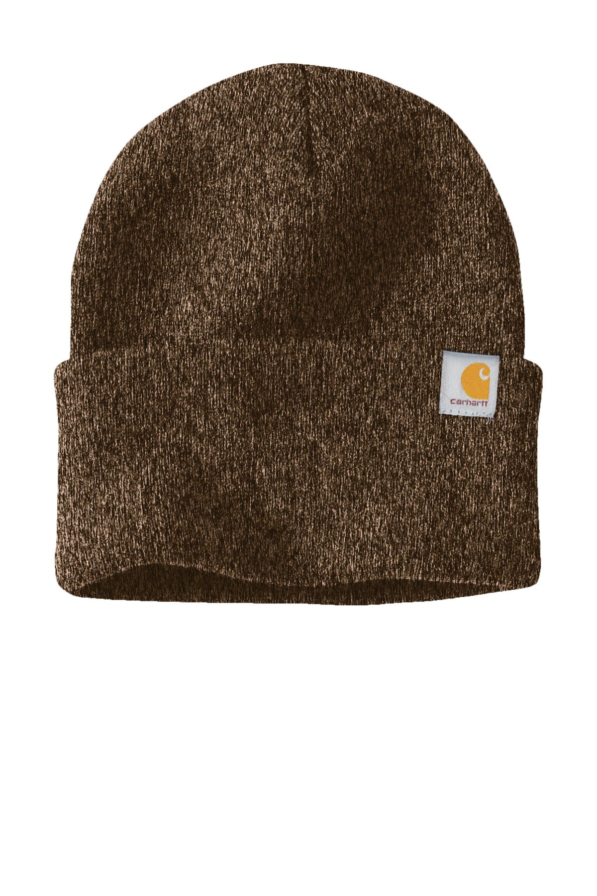 Carhartt Watch Cap 2.0 - Dark Brown/ Sandstone - front