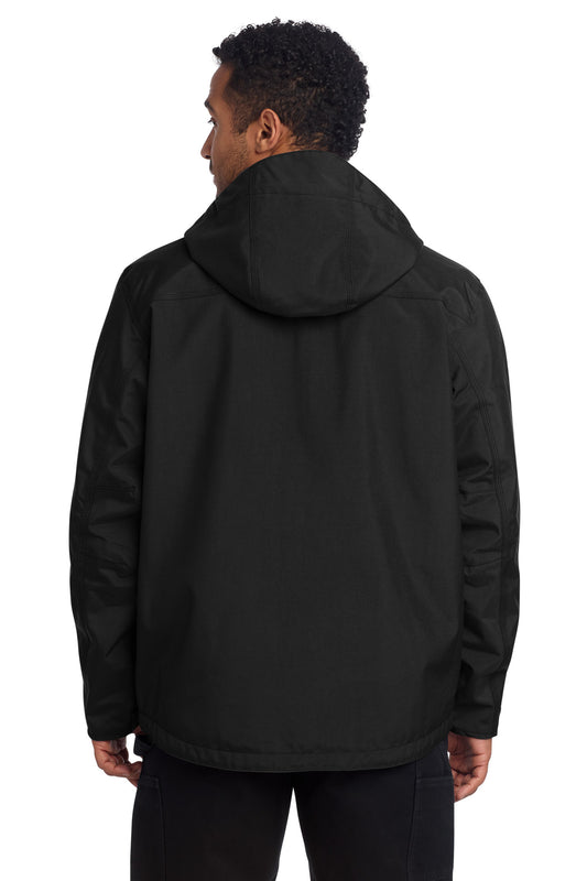 Carhartt Storm Defender Shoreline Jacket - Black - back