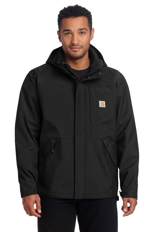 Carhartt Storm Defender Shoreline Jacket - Black - front