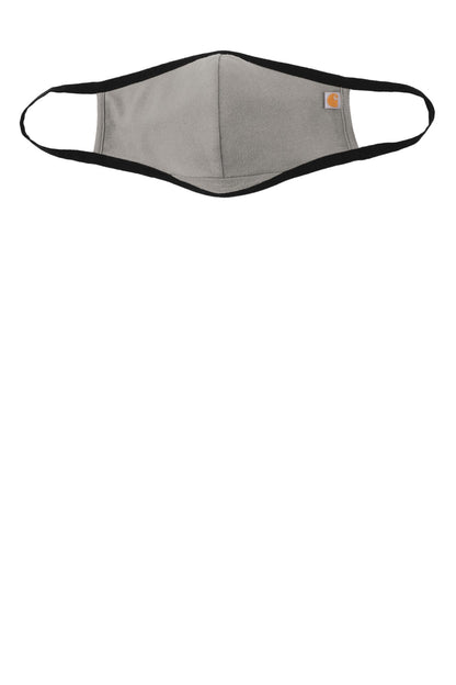 Carhartt Cotton Ear Loop Face Mask (3 pack) - Asphalt - flat front