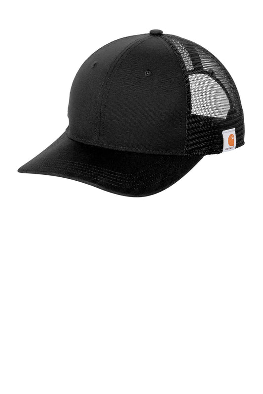 Carhartt Canvas Mesh Back Cap - Black - front