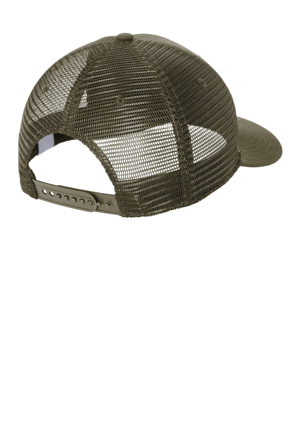 Carhartt Canvas Mesh Back Cap - Moss - flat back