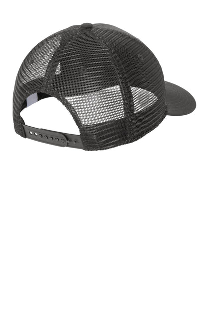 Carhartt Canvas Mesh Back Cap - Shadow Grey - flat back