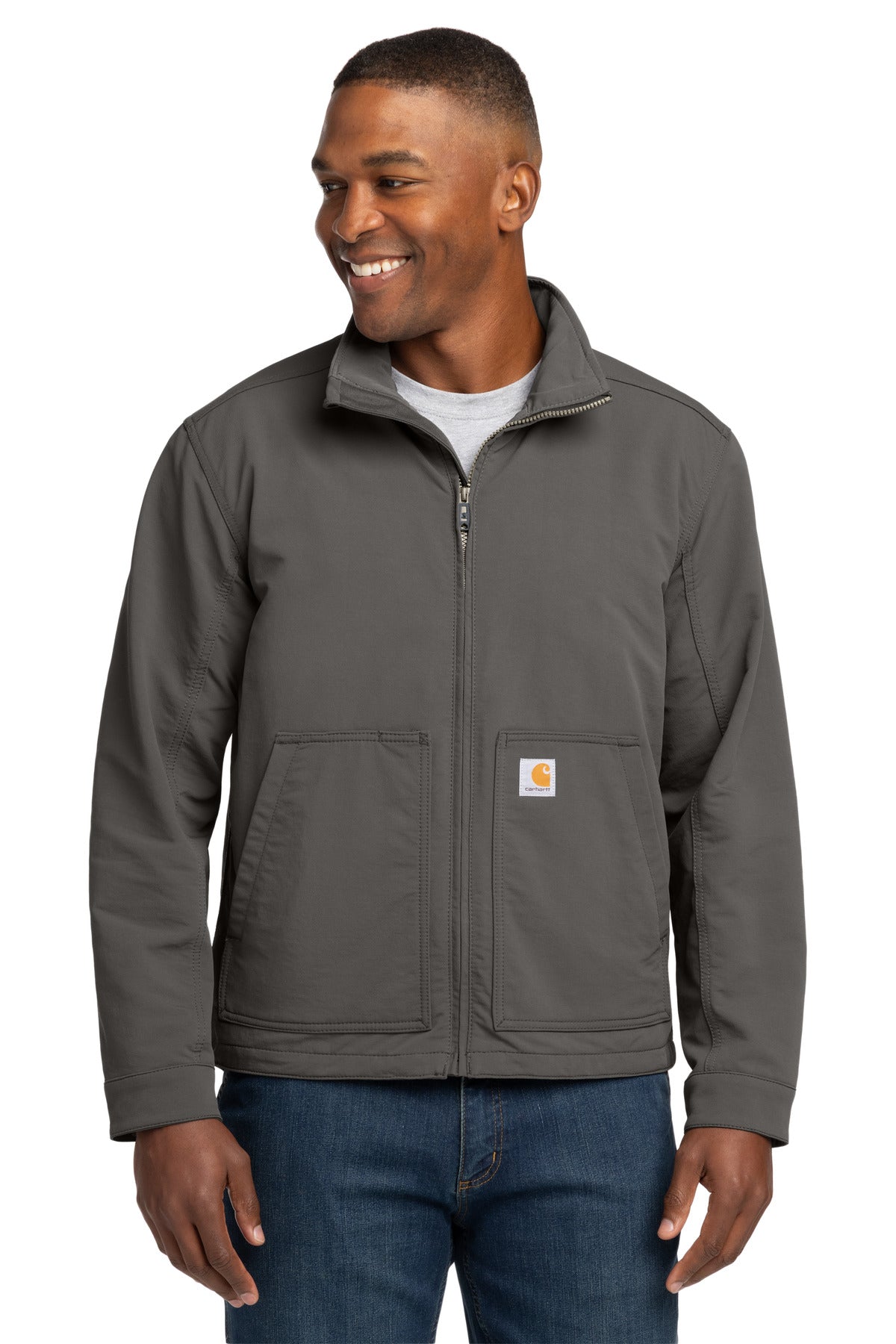 Carhartt Super Dux Soft Shell Jacket - Gravel - front