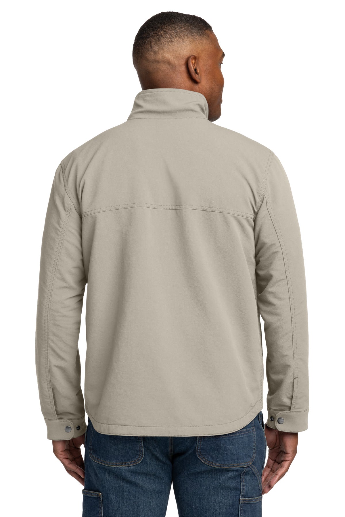 Carhartt Super Dux Soft Shell Jacket - Greige - back