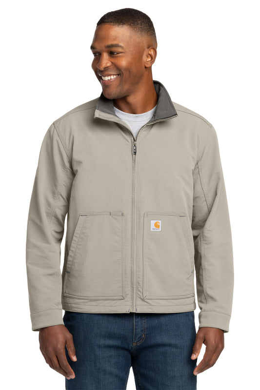 Carhartt Super Dux Soft Shell Jacket - Greige - front