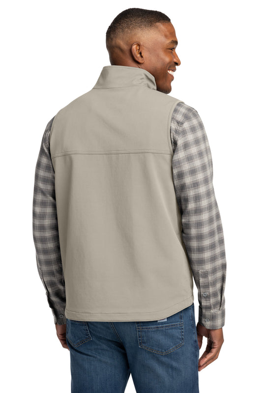 Carhartt Super Dux Soft Shell Vest - Greige - back