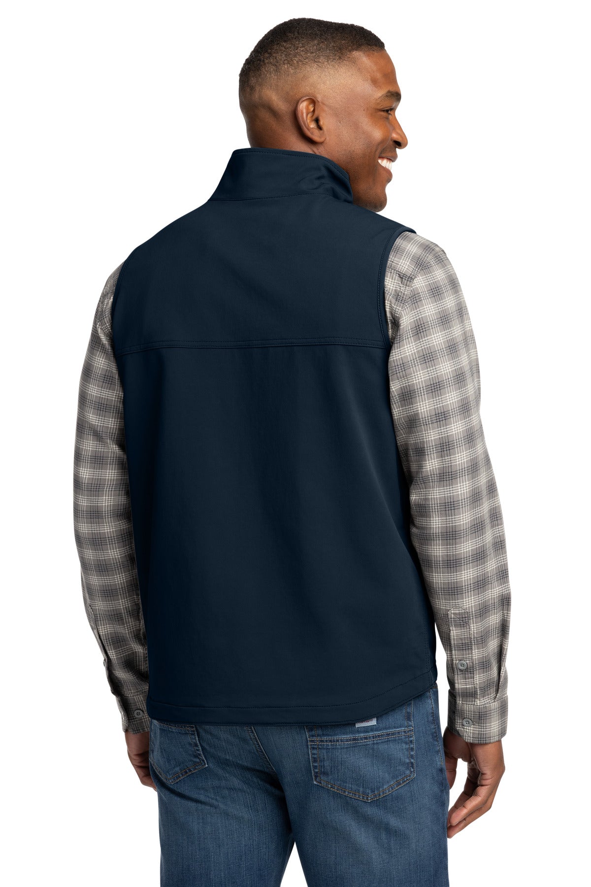 Carhartt Super Dux Soft Shell Vest - Navy - back