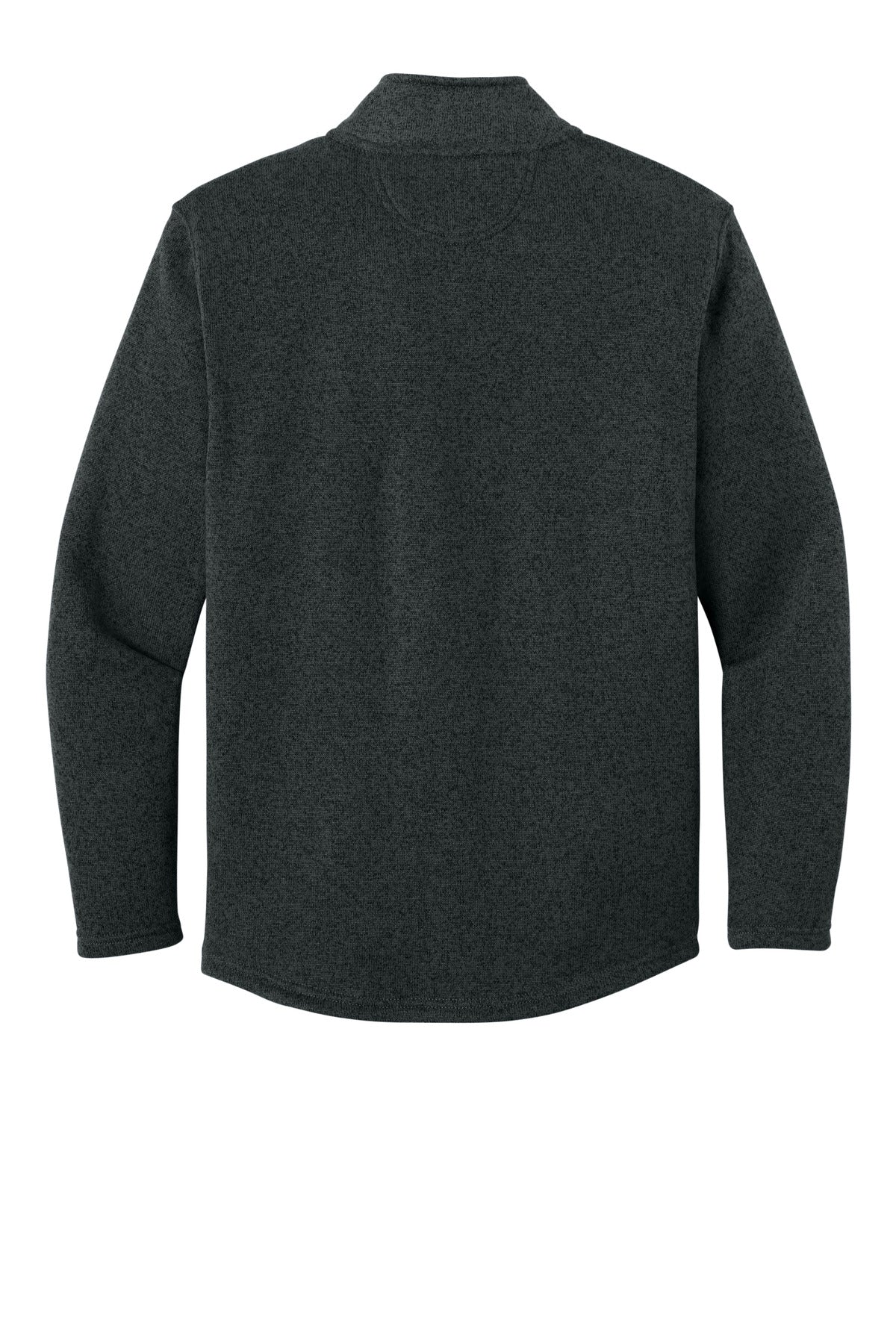 Carhartt Midweight 1/4-Zip Sweater Fleece - Black - flat back