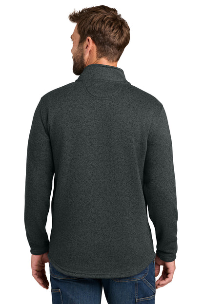 Carhartt Midweight 1/4-Zip Sweater Fleece - Black - back