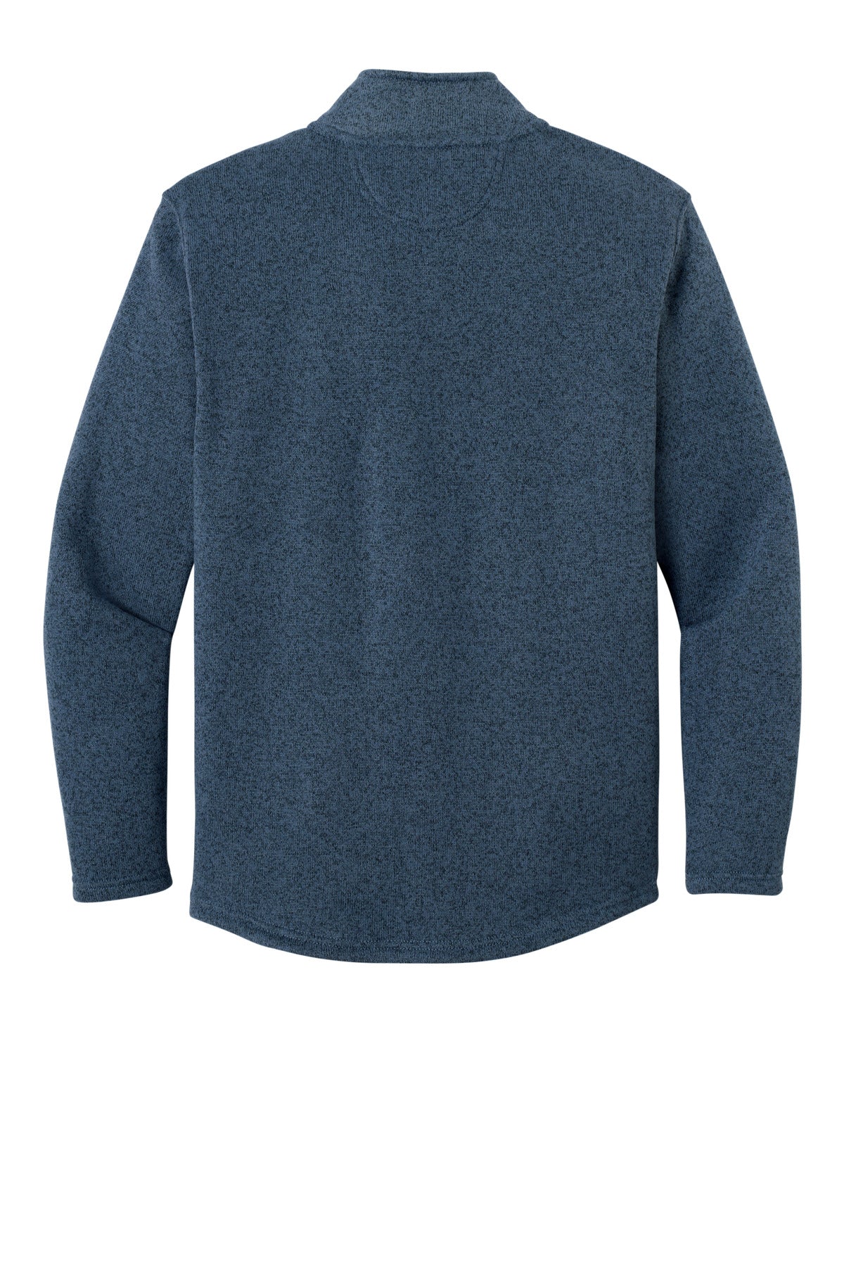 Carhartt Midweight 1/4-Zip Sweater Fleece - Faded Navy - flat back