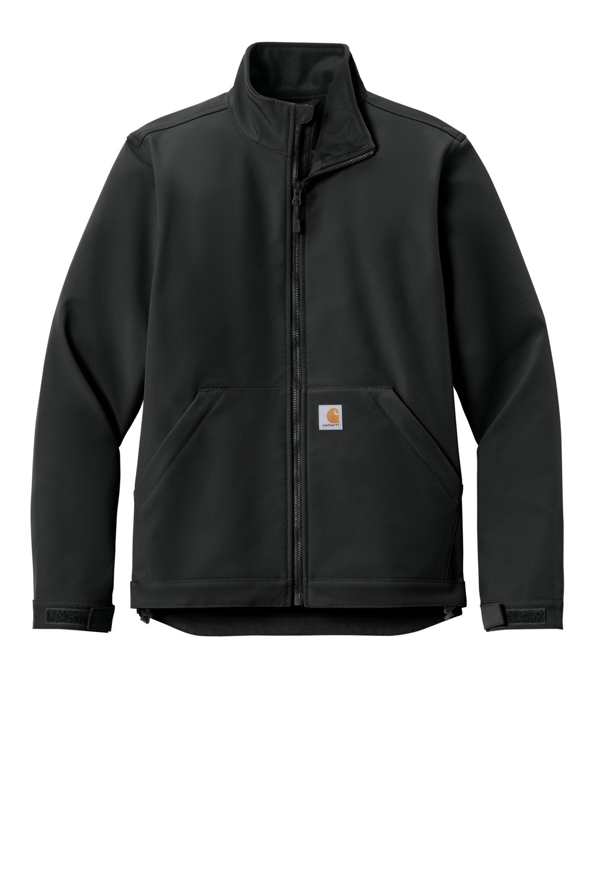 Carhartt Rain Defender Soft Shell Jacket - Black - flat front